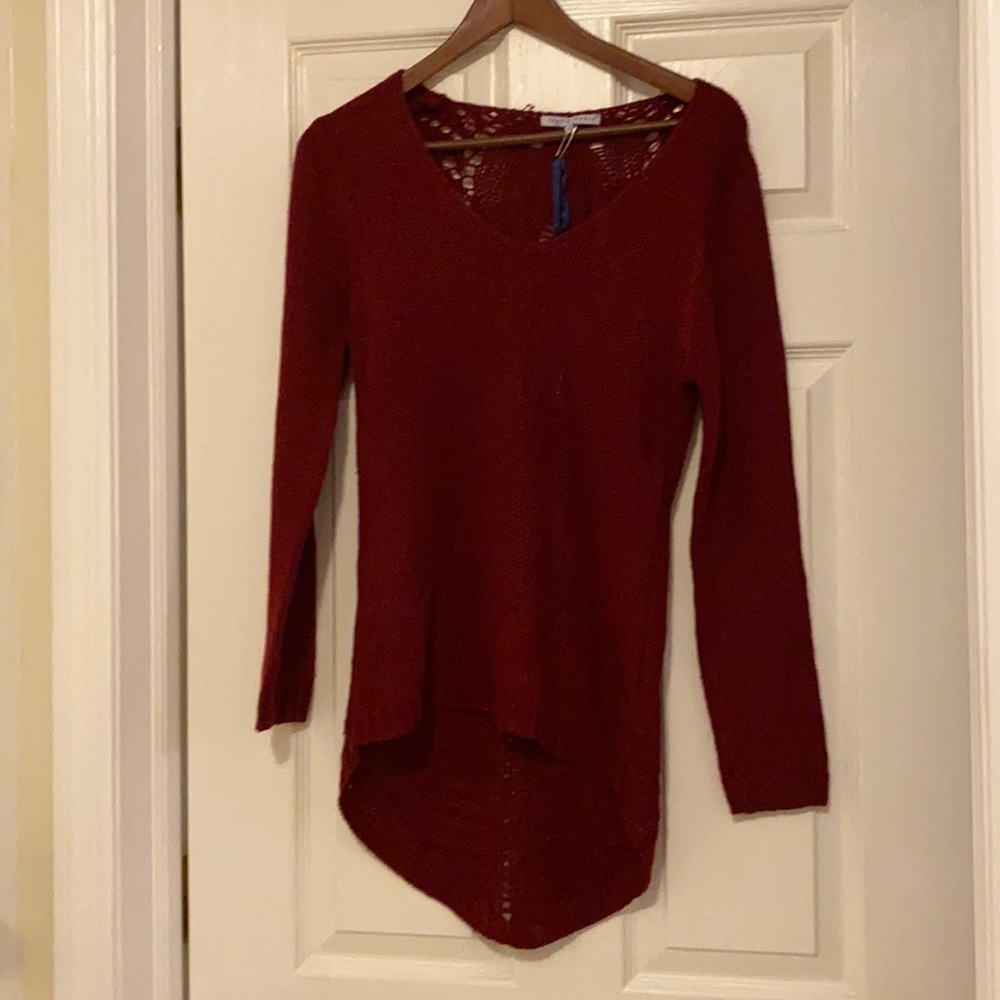 V neck sweater